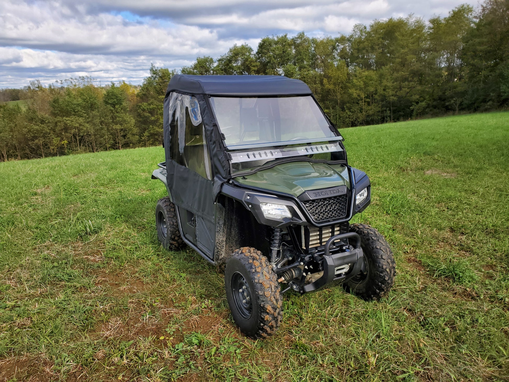 Honda Pioneer 500- Full Cab Enclosure For Hard Windshield - 3 Star UTV