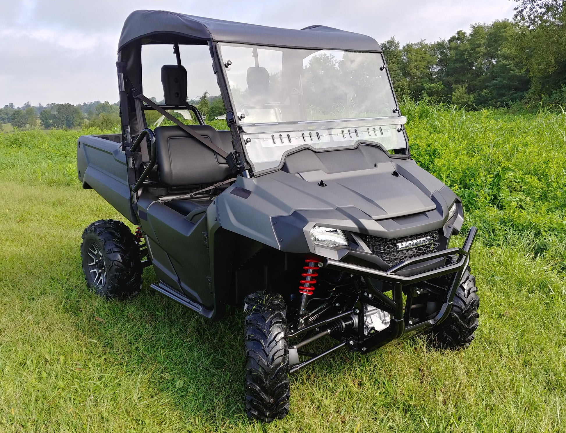 Honda Pioneer 700 - 2 Pc General-Purpose Windshield - 3 Star UTV