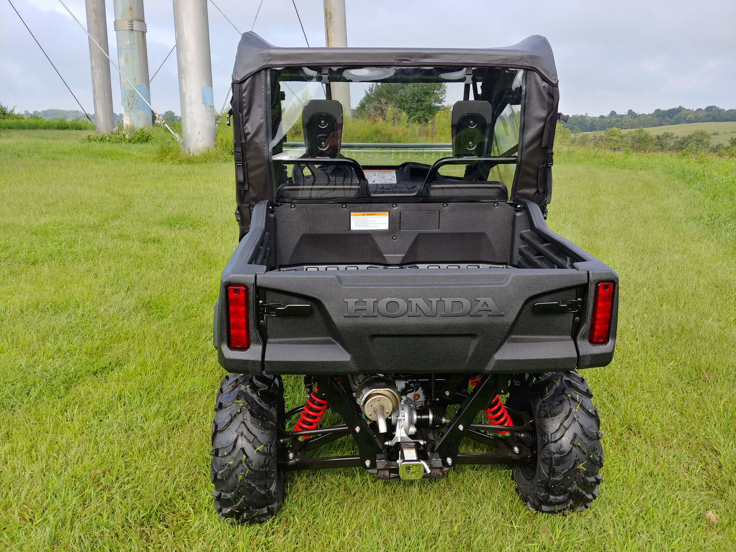 Honda Pioneer 700 2 Seater - Soft Back Panel - 3 Star UTV