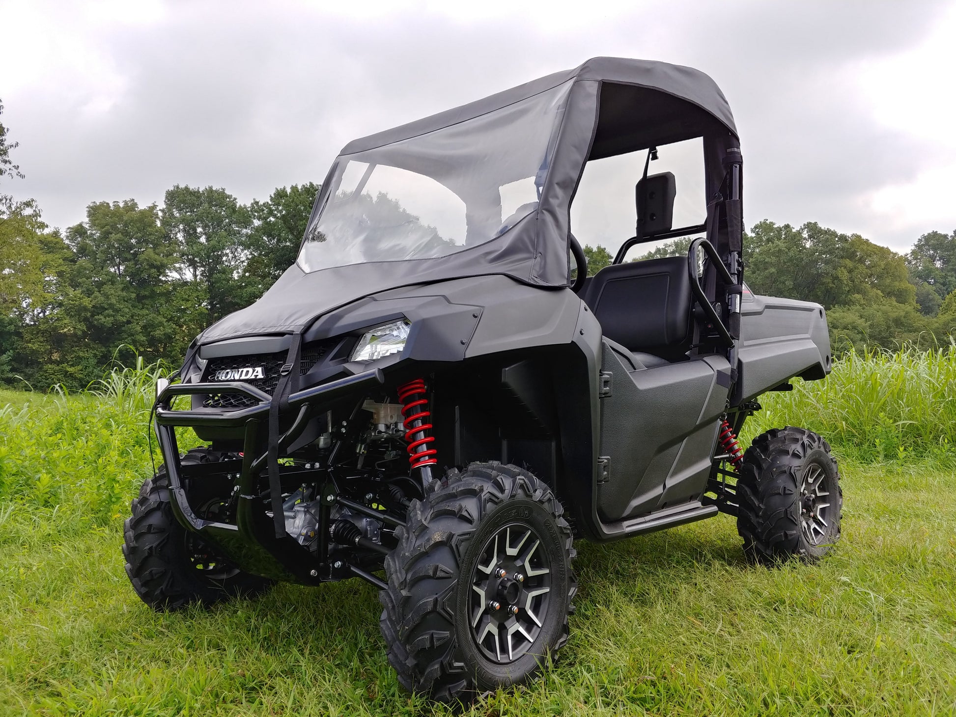 Honda Pioneer 700 2-Seater - Vinyl Windshield-Top Combo - 3 Star UTV