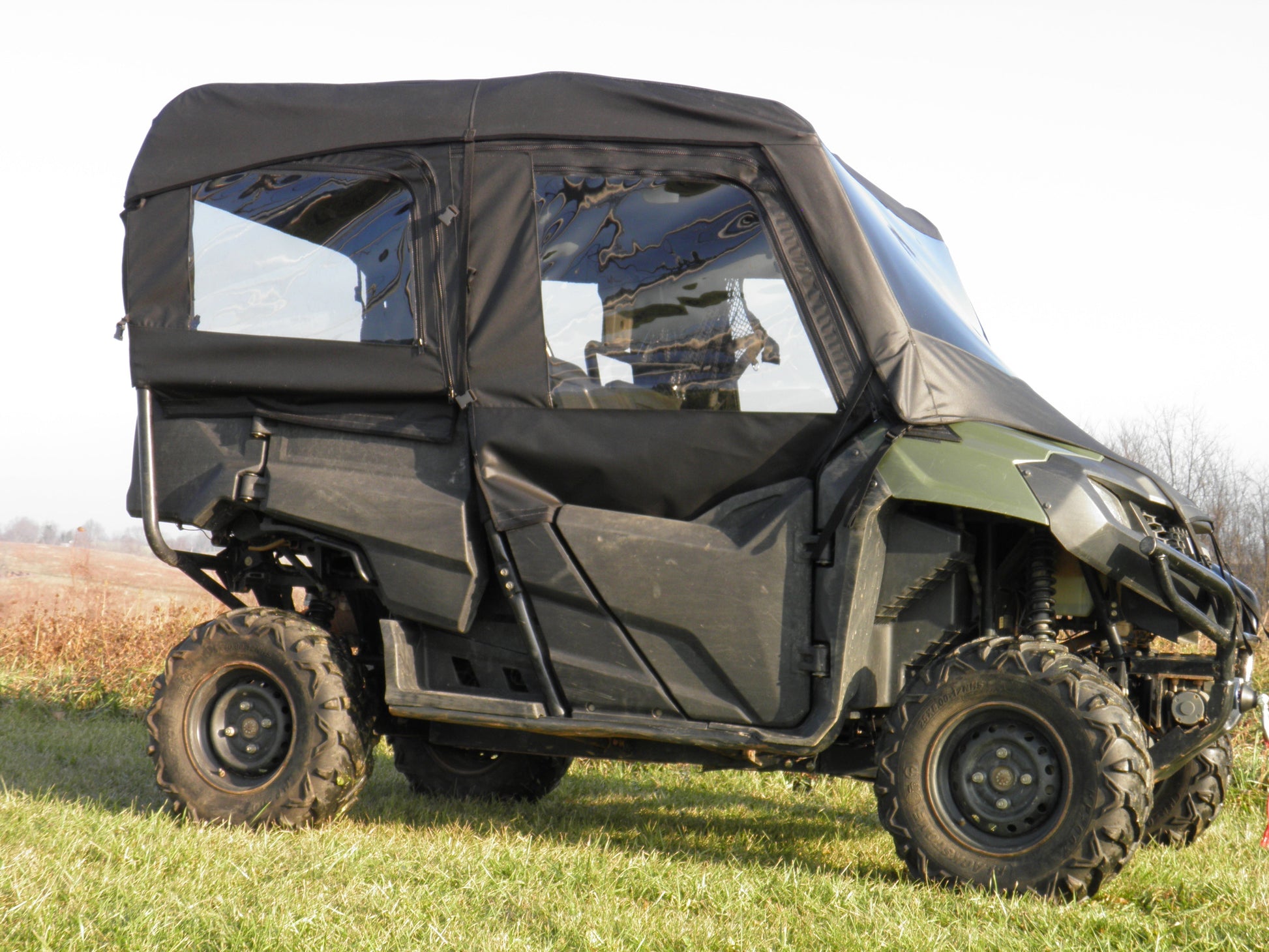 Honda Pioneer 700 4-Seater - Full Cab Enclosure with Vinyl Windshield - 3 Star UTV