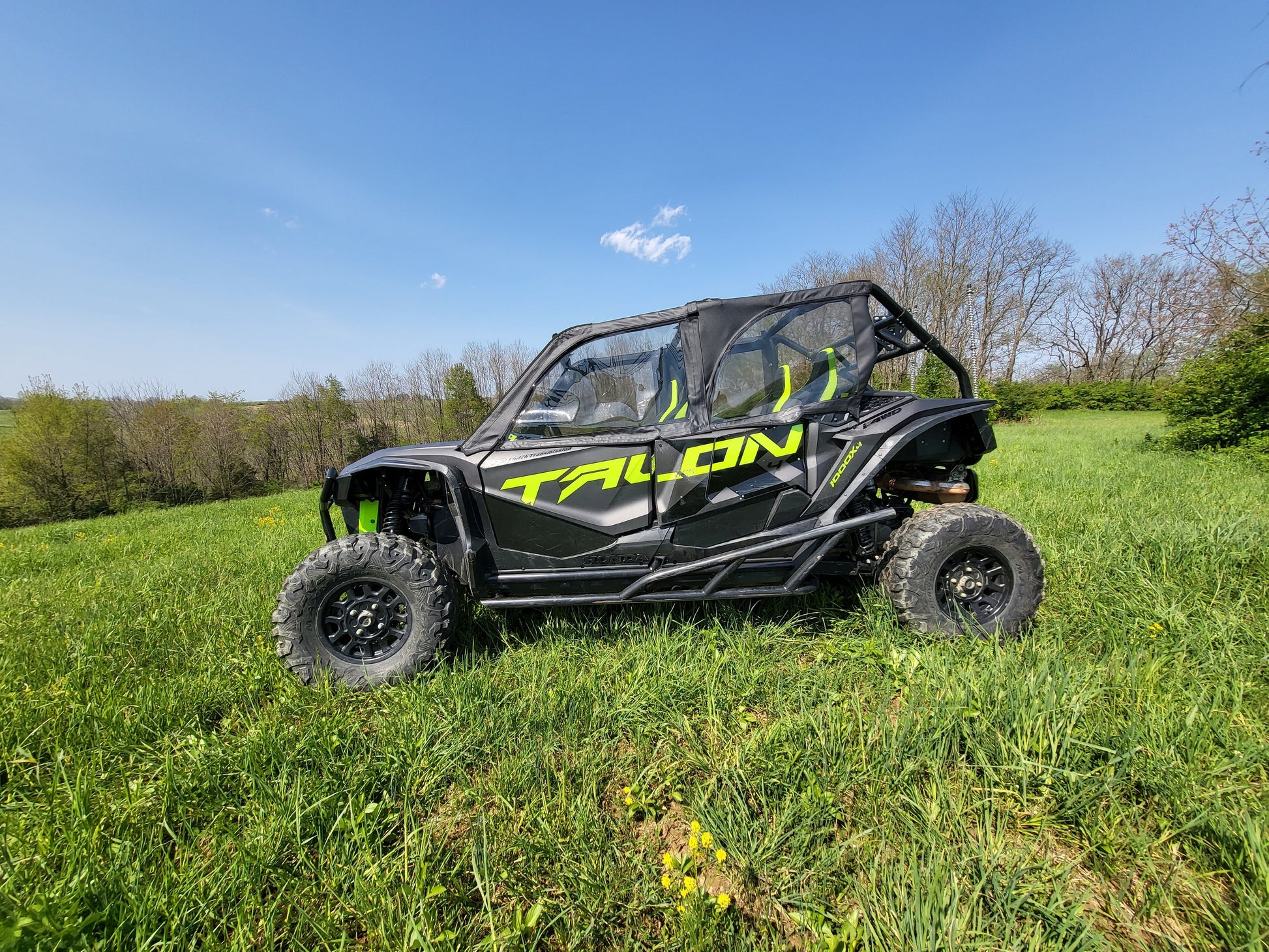 Honda Talon 4-Seater Upper Doors - 3 Star UTV