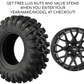 EFX MOTORAVAGE XL - ITP HURRICANE (BLACK) - WHEEL & TIRE KITS