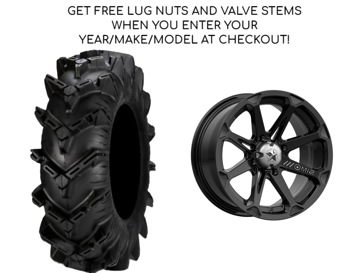 ITP CRYPTID | M12  - WHEEL AND TIRE KITS