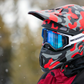 RISE HELMET-RED CAMO