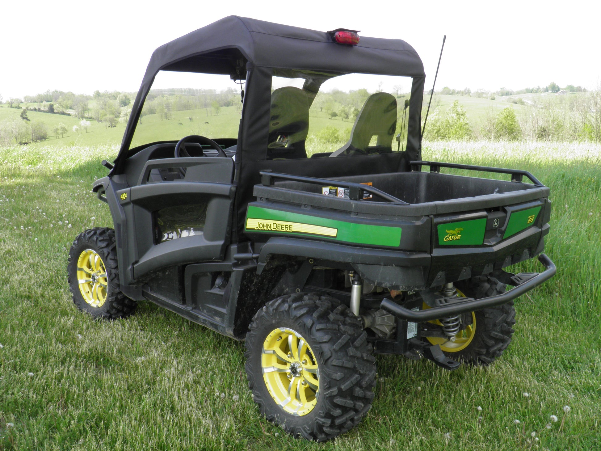 John Deere 850i-860i - Vinyl Windshield-Top-Rear Combo - 3 Star UTV