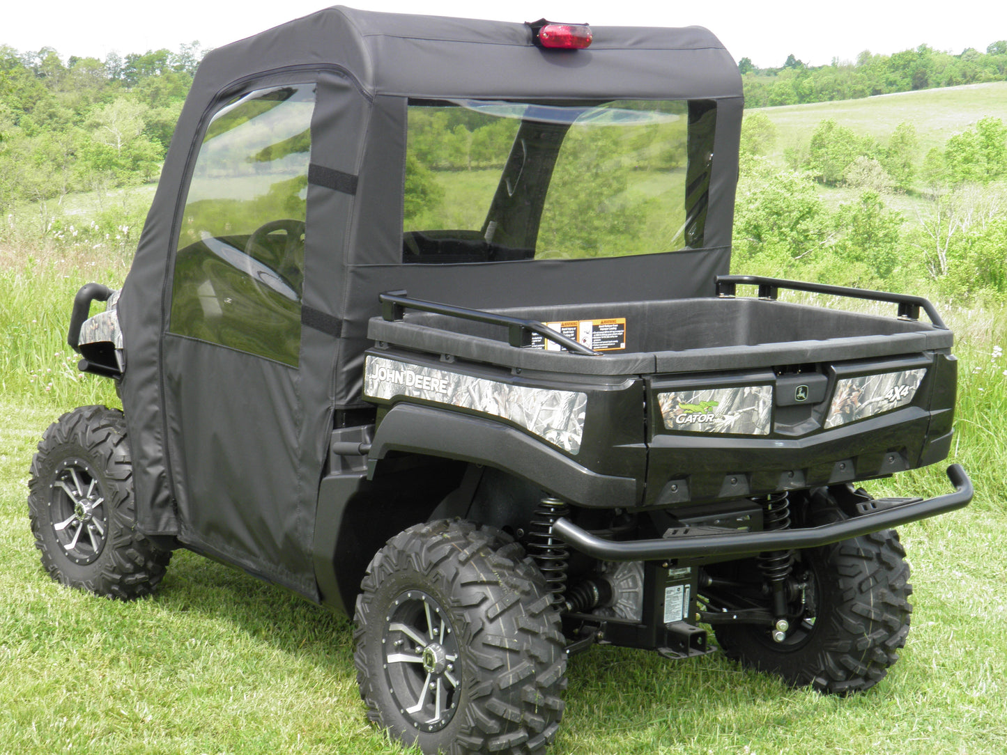 John Deere Gator 550-560-590 - Full Cab Enclosure with Vinyl Windshield - 3 Star UTV