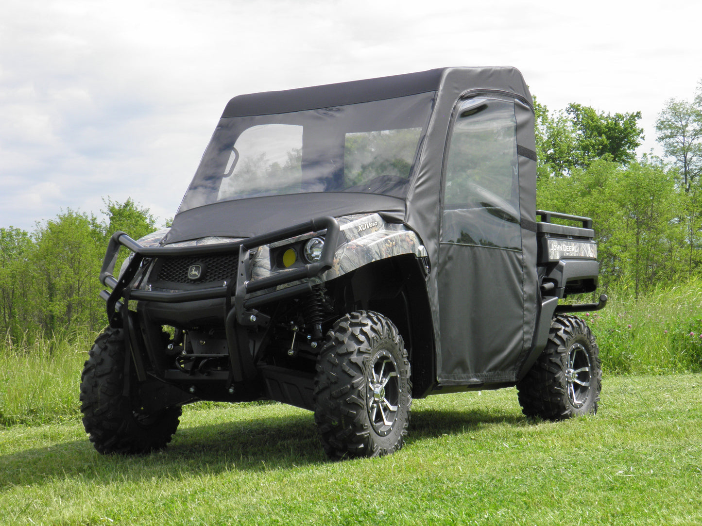 John Deere Gator 550-560-590 - Full Cab Enclosure with Vinyl Windshield - 3 Star UTV