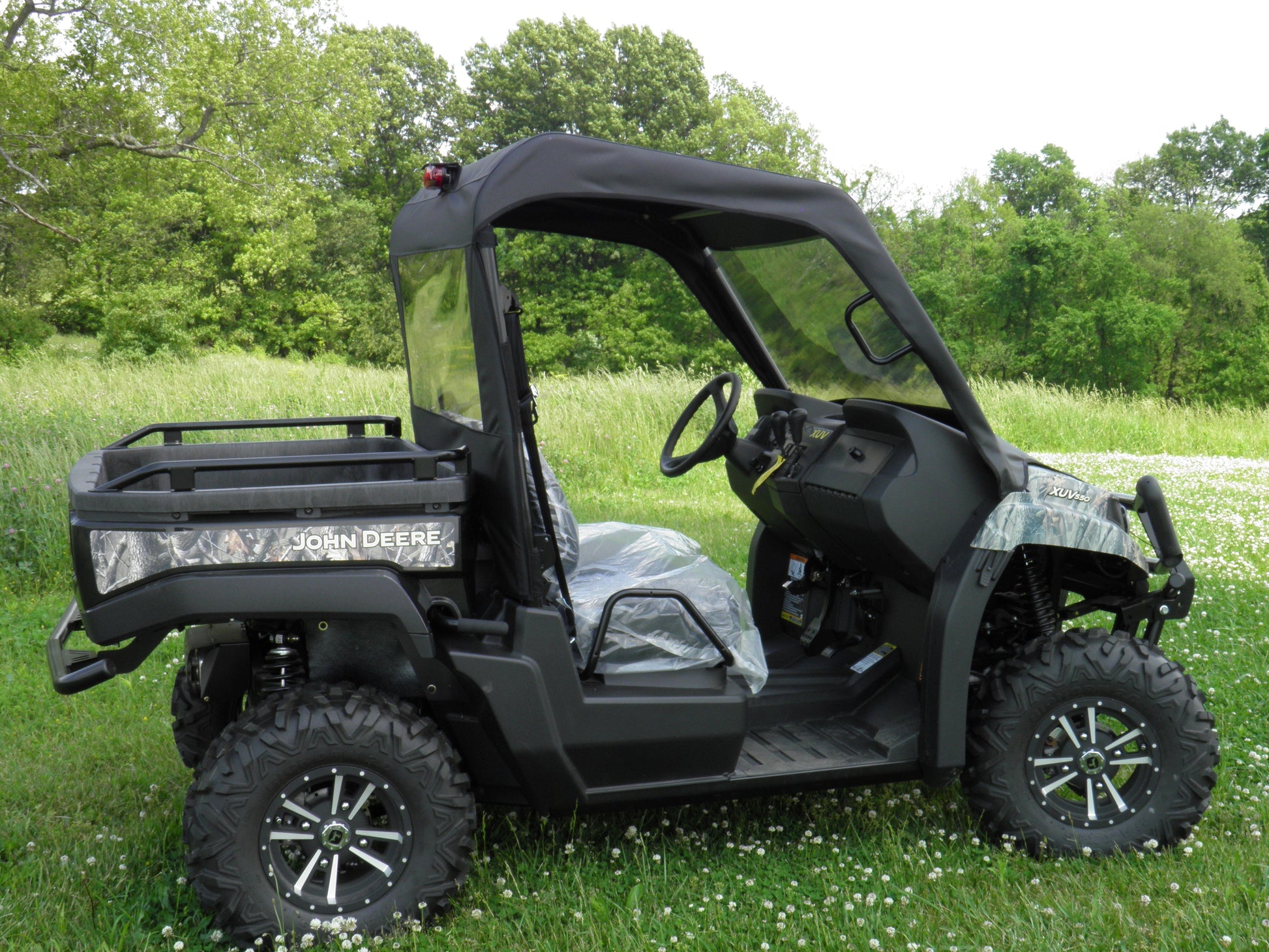 John Deere Gator 550-560-590 - Vinyl Windshield-Top-Rear Combo - 3 Star UTV