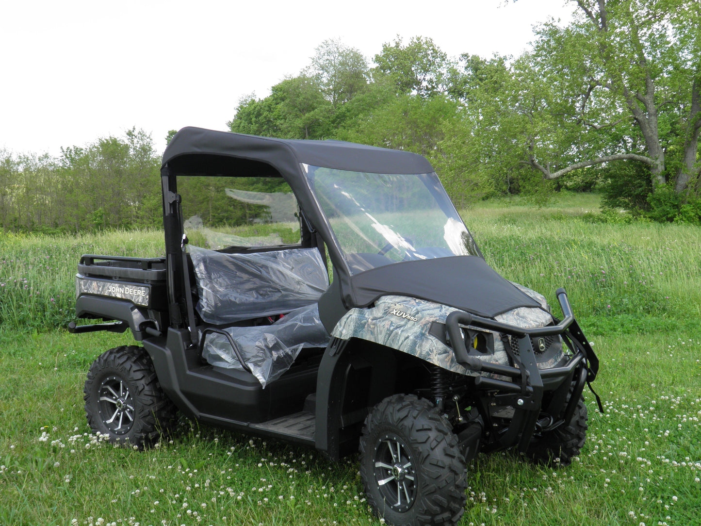 John Deere Gator 550-560-590 - Vinyl Windshield-Top-Rear Combo - 3 Star UTV