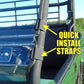 John Deere Gator XUV 4-Seater - Lexan Back Panel w/Clamp, Vent and ABS Lower Panel Options - 3 Star UTV