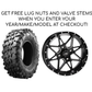 ITP TORNADO | BLACK| MAXXIS CARNIVORE - WHEEL AND TIRE KITS