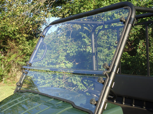 Kawasaki Mule 3000-3010 Trans - 2 Pc Lexan Windshield - 3 Star UTV