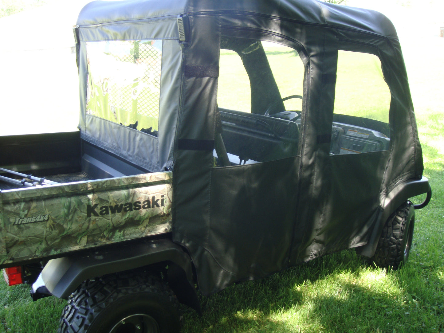 Kawasaki Mule 3000-3010 Trans - Full Cab Enclosure with Vinyl Windshield - 3 Star UTV