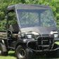 Kawasaki Mule 3000-3010 - Vinyl Windshield-Top Combo - 3 Star UTV