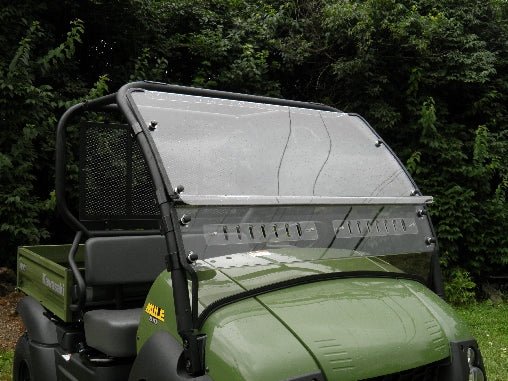 Kawasaki Mule SX - 2 Pc Scratch-Resistant Windshield - 3 Star UTV