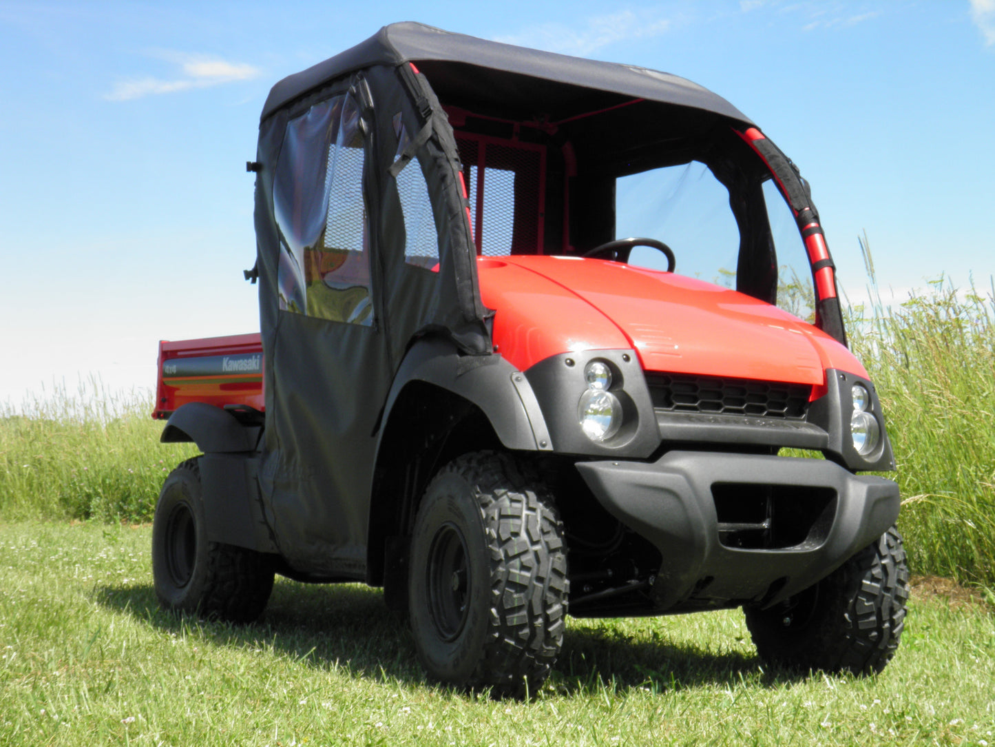 Kawasaki Mule SX - Full Cab for Hard Windshield - 3 Star UTV