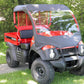 Kawasaki Mule SX - Vinyl Windshield- Top Combo - 3 Star UTV