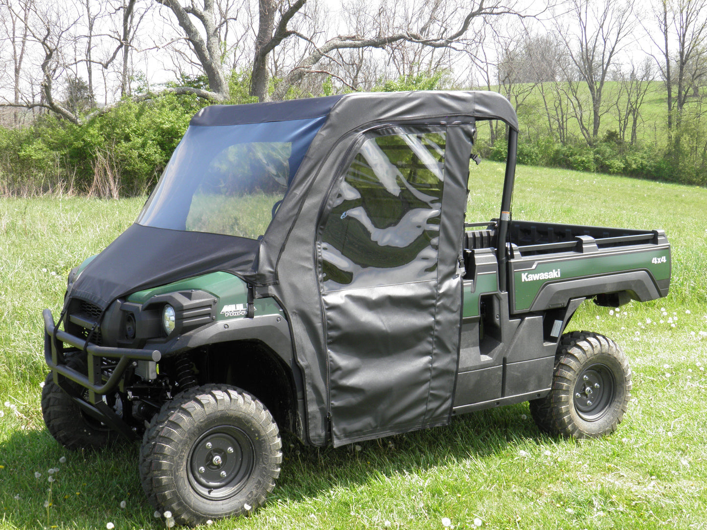 Kawasaki Pro FX - Full Cab Enclosure with Vinyl Windshield (Full Doors) - 3 Star UTV