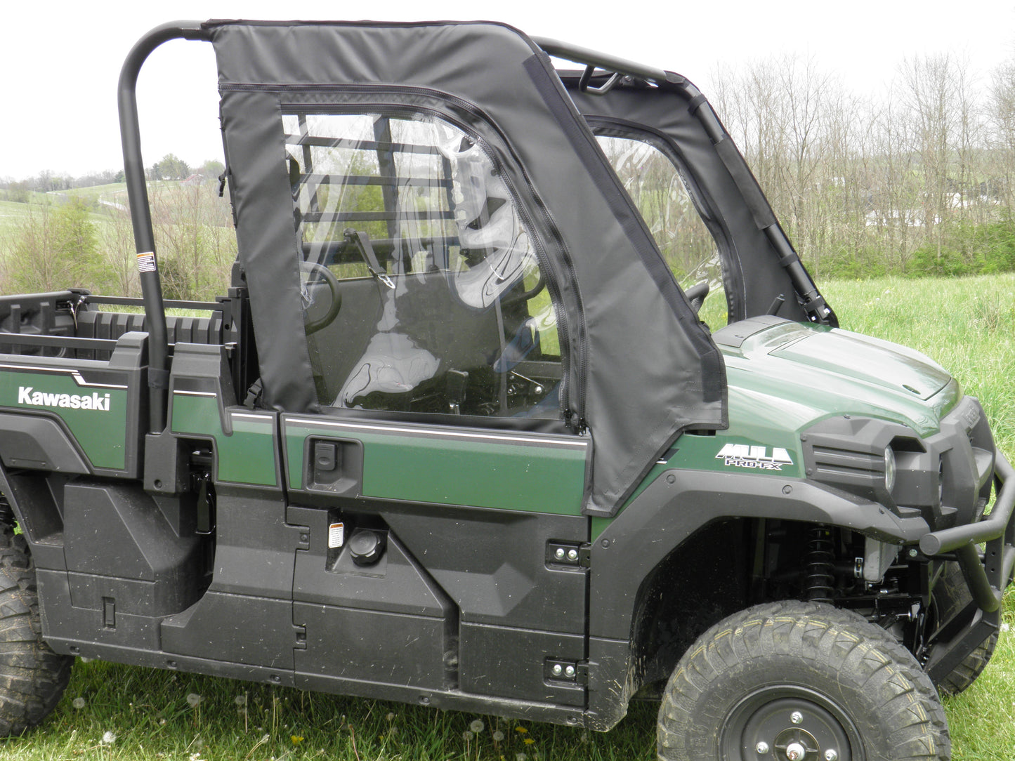 Kawasaki Pro FX - Soft Half Doors - 3 Star UTV