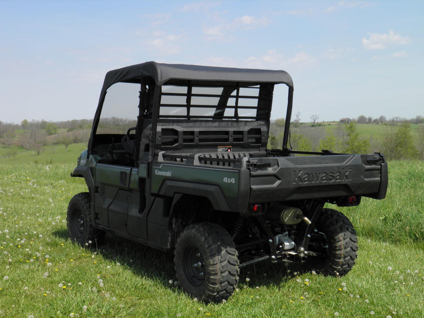 Kawasaki Pro FX - Vinyl Windshield-Top-Rear Combo - 3 Star UTV