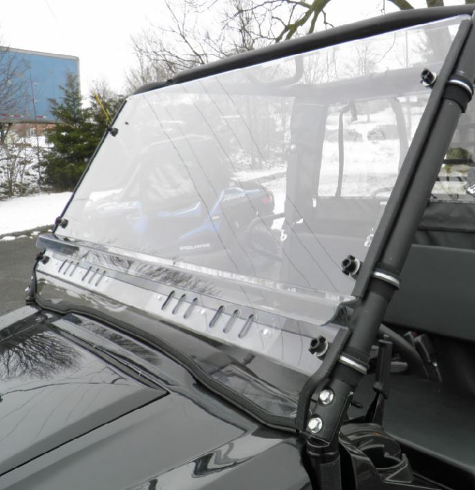 Kawasaki Pro FXT - 2 Pc - Lexan Windshield - 3 Star UTV