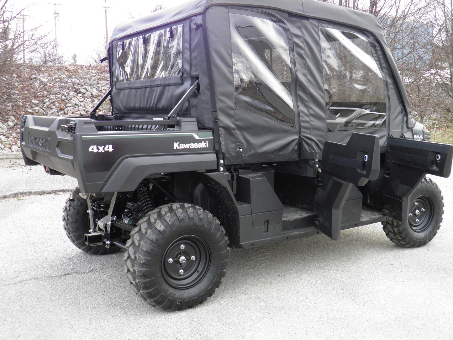 Kawasaki Pro FXT - Full Cab Enclosure with Vinyl Windshield - 3 Star UTV