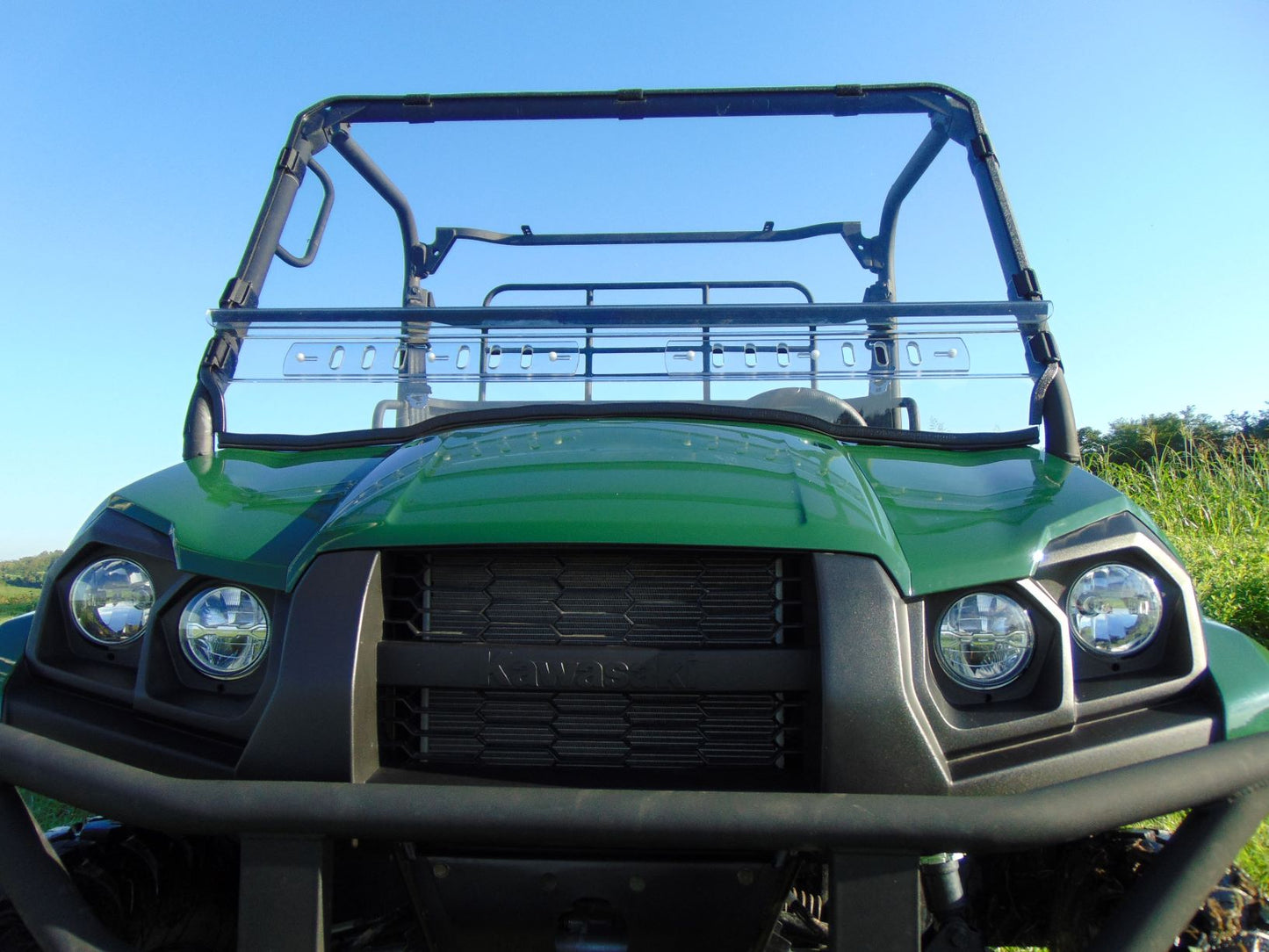 Kawasaki Pro MX 2-Pc Windshield - 3 Star UTV