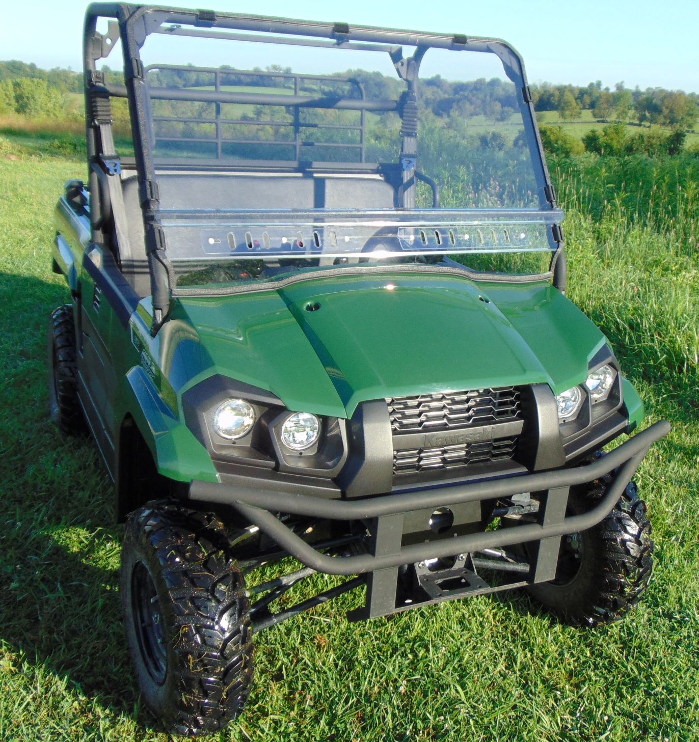 Kawasaki Pro MX 2-Pc Windshield - 3 Star UTV