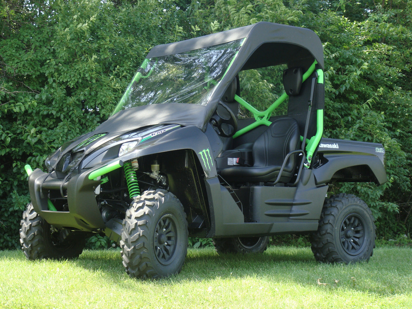 Kawasaki Teryx 750 - Vinyl Windshield/Top/Rear Combo - 3 Star UTV