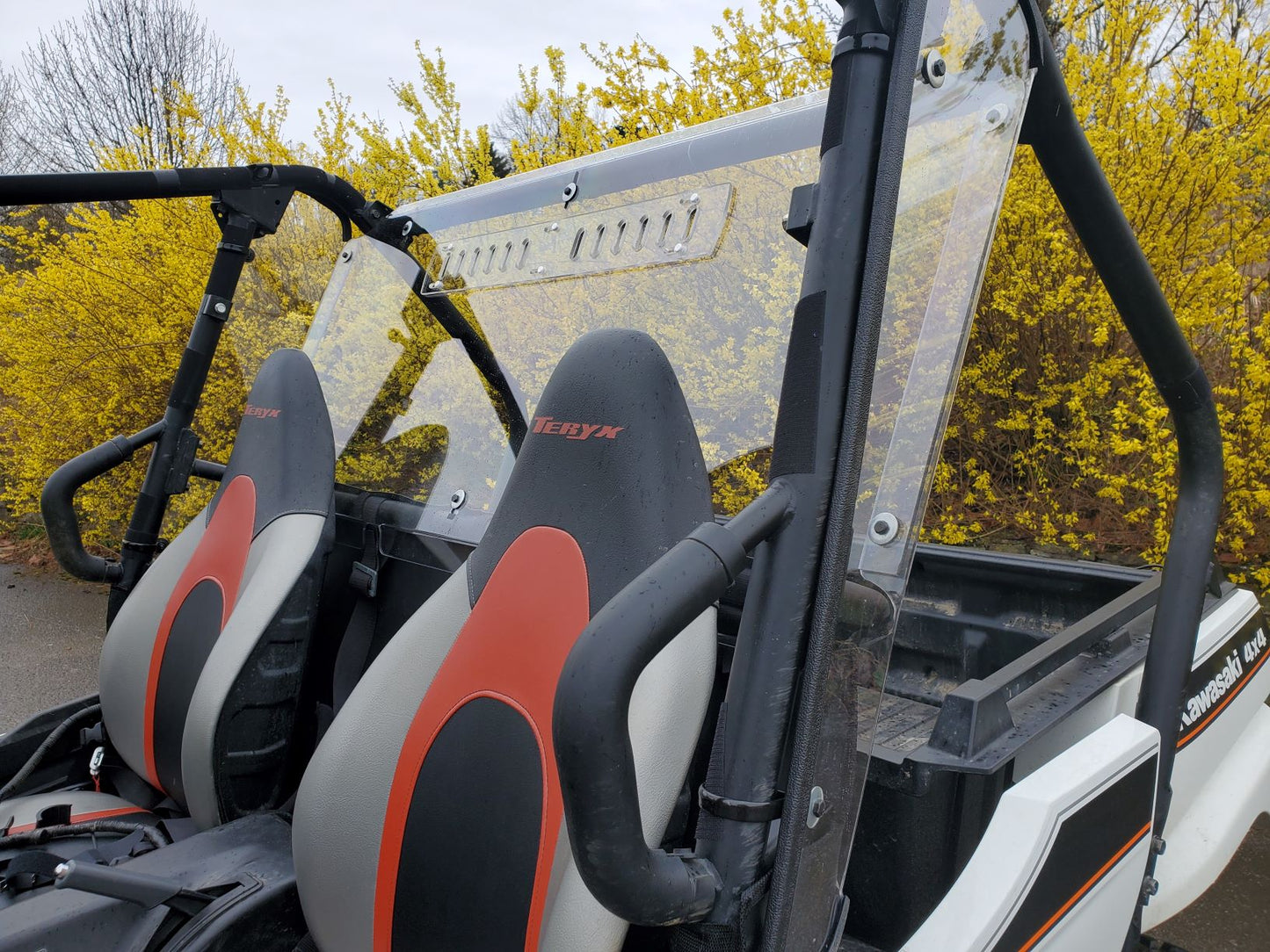 Kawasaki Teryx 800 Lexan Back Panel with Optional Lower Panel - 3 Star UTV