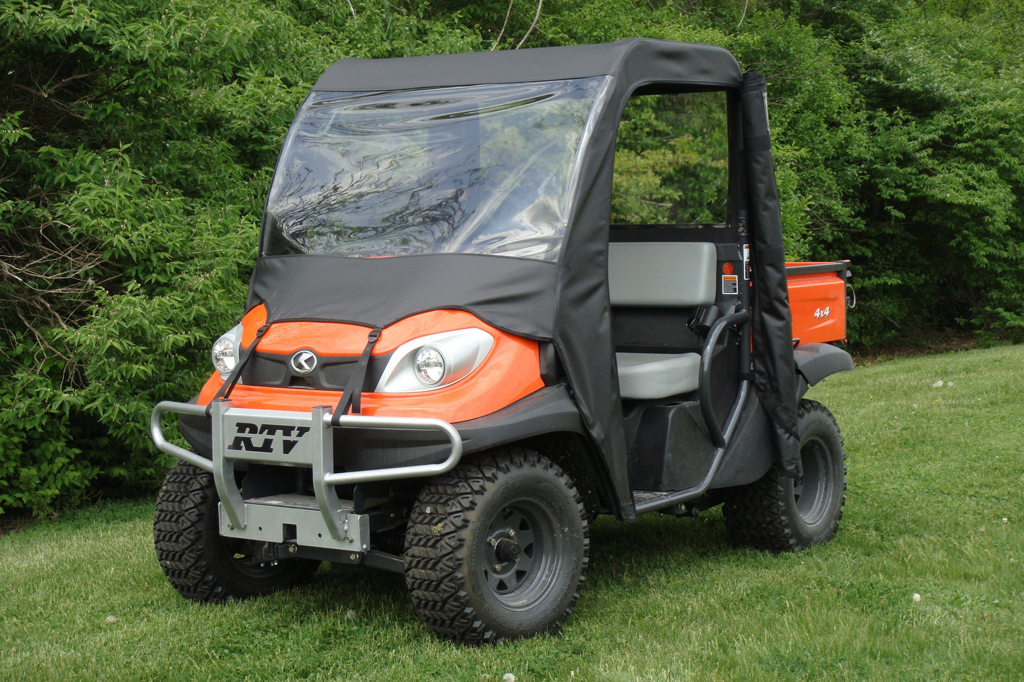 Kubota RTV 400-500-520 - Full Cab Enclosure with Vinyl Windshield - 3 Star UTV