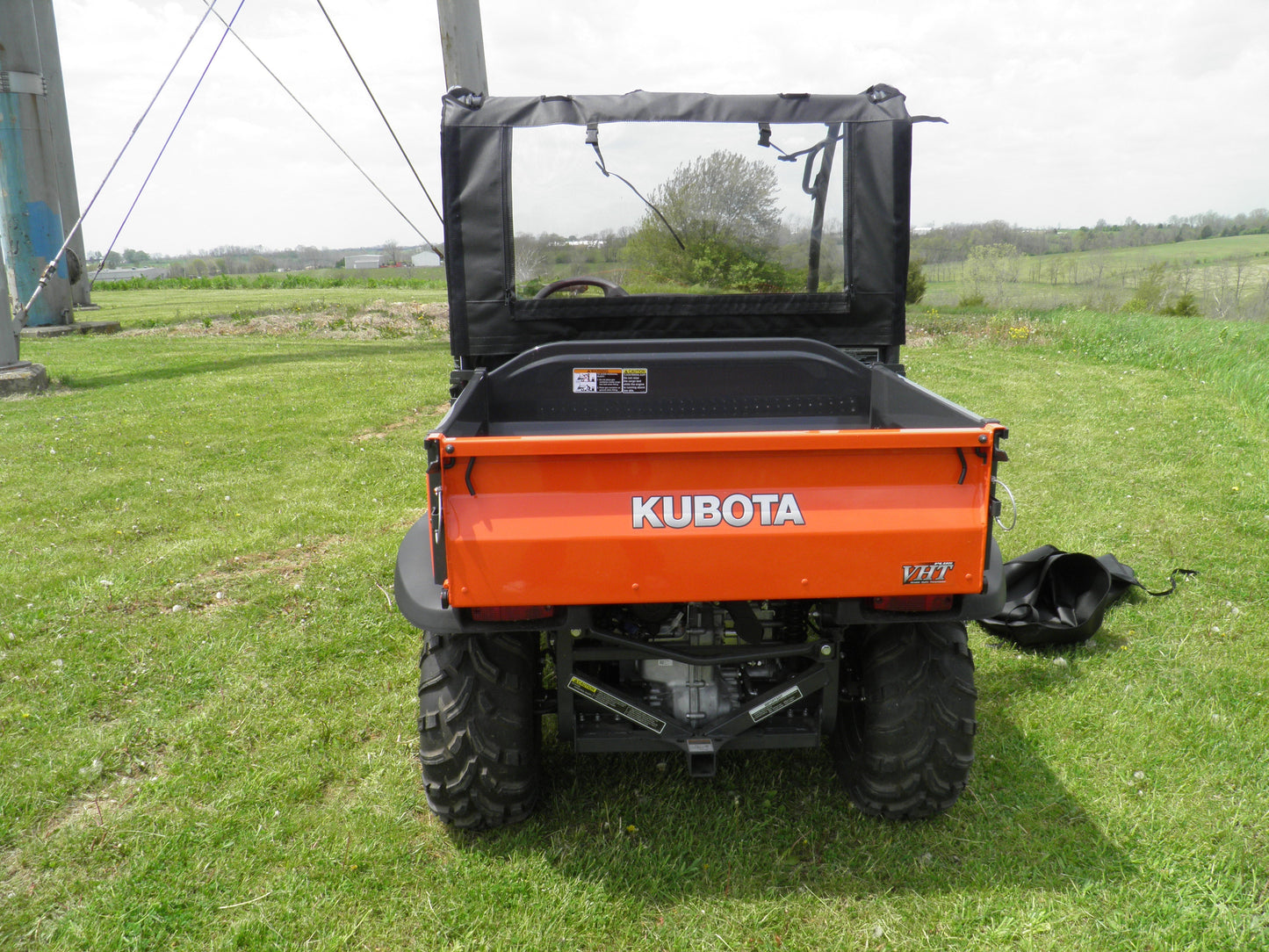 Kubota RTV 400-500-520 - Soft Back Panel - 3 Star UTV