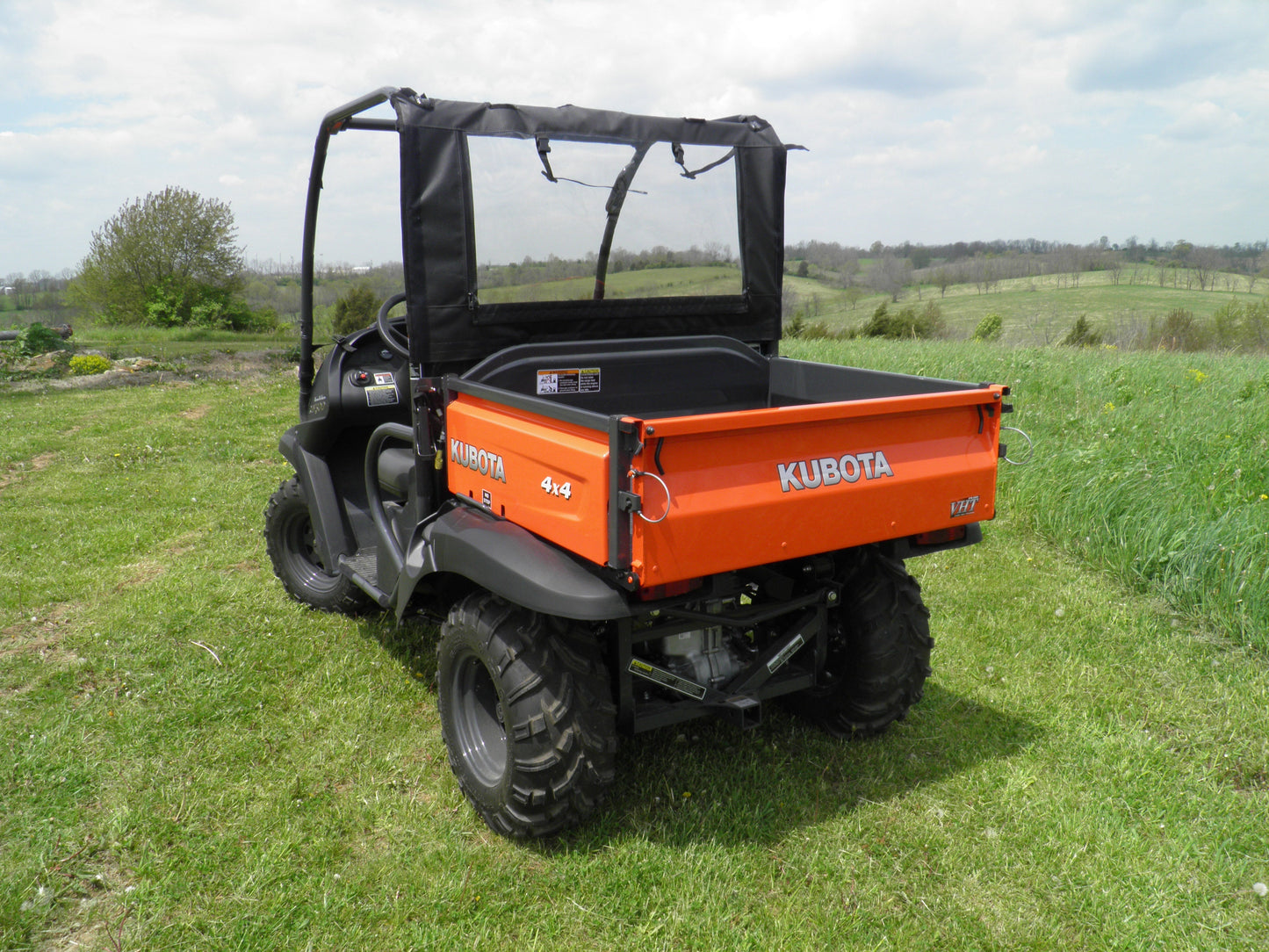 Kubota RTV 400-500-520 - Soft Back Panel - 3 Star UTV