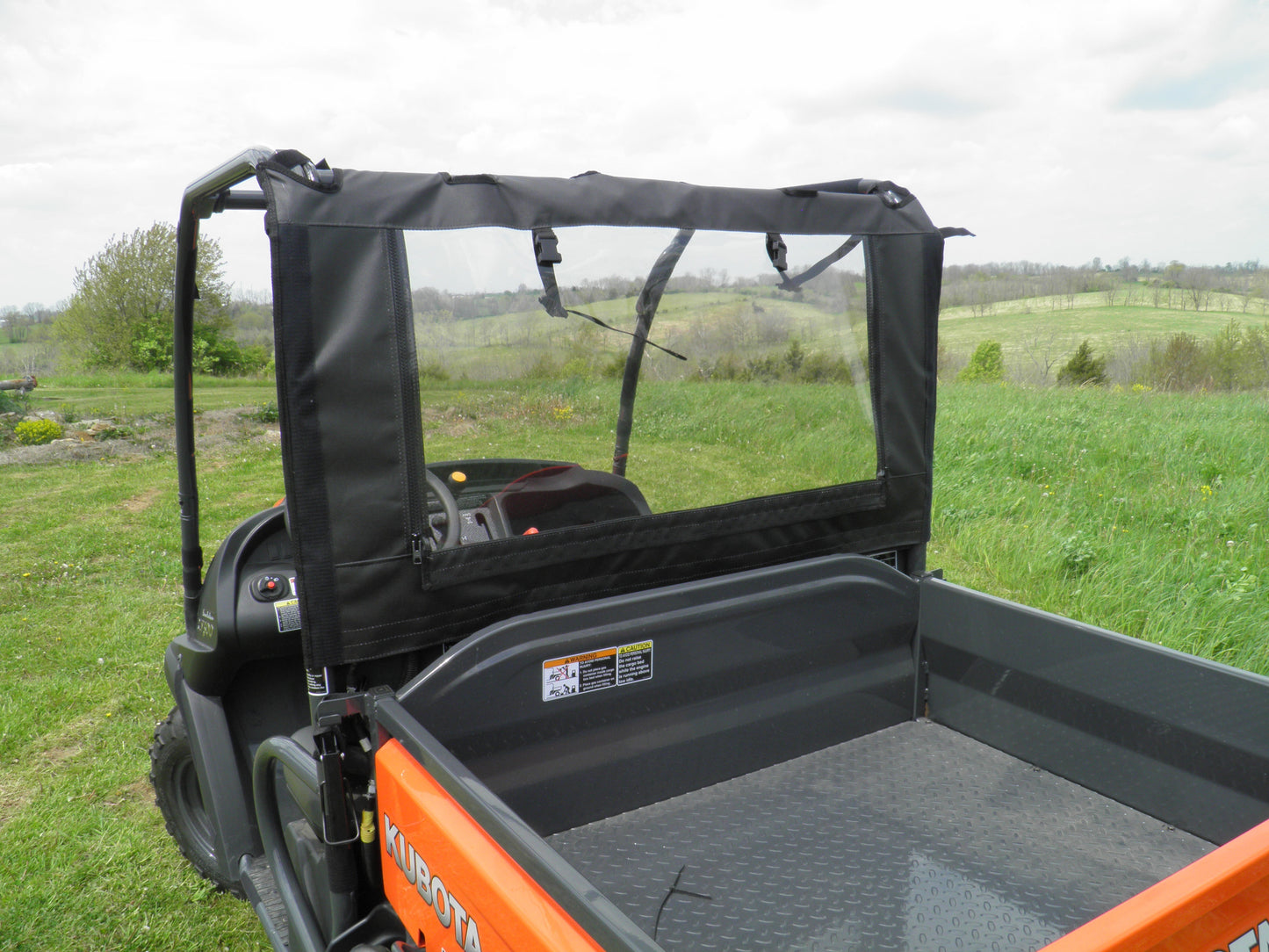 Kubota RTV 400-500-520 - Soft Back Panel - 3 Star UTV