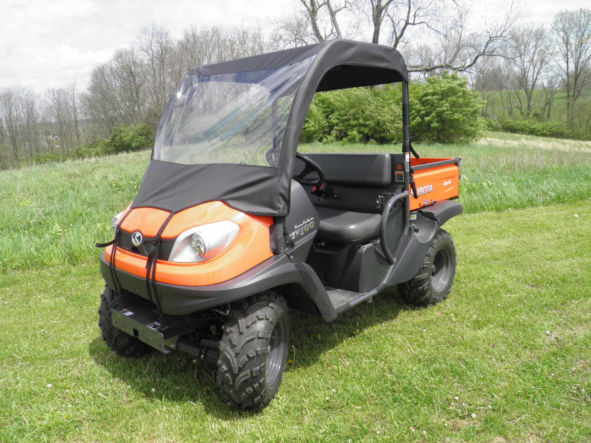 Kubota RTV 400-500-520 - Vinyl Windshield-Top Combo - 3 Star UTV