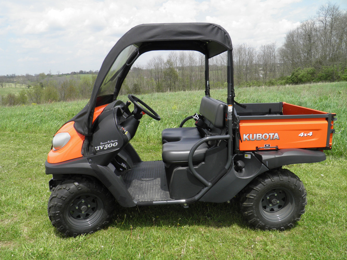 Kubota RTV 400-500-520 - Vinyl Windshield-Top Combo - 3 Star UTV