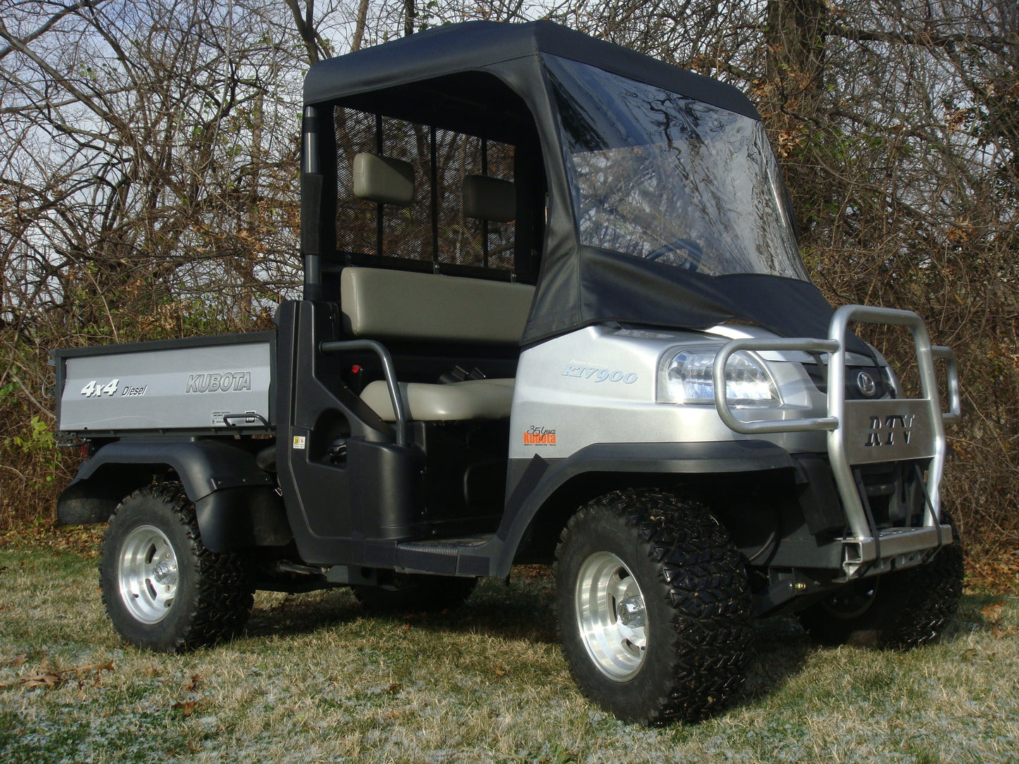 Kubota RTV 900/1120 Vinyl Windshield-Top-Rear Combo - 3 Star UTV