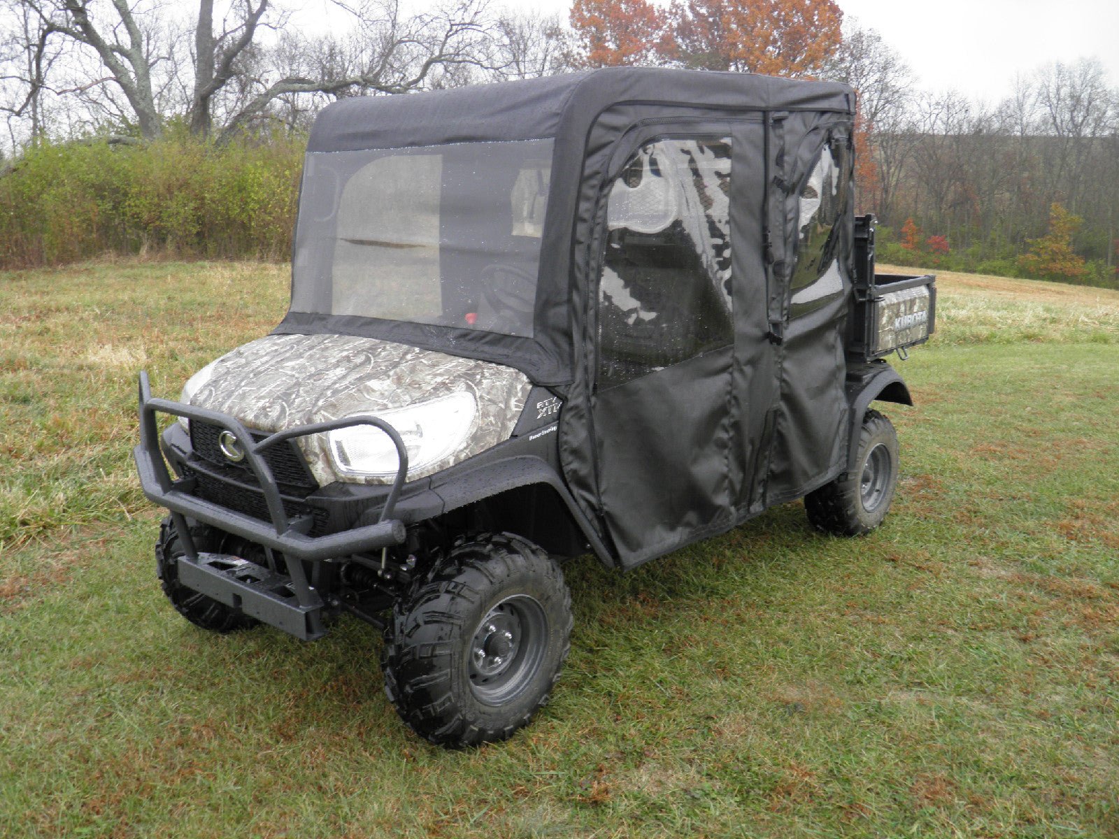 Kubota RTV X 1140 Full Cab Enclosure with Vinyl Windshield - 3 Star UTV