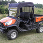 Kubota RTV X900-X1120 Vinyl Windshield-Top-Rear Combo - 3 Star UTV