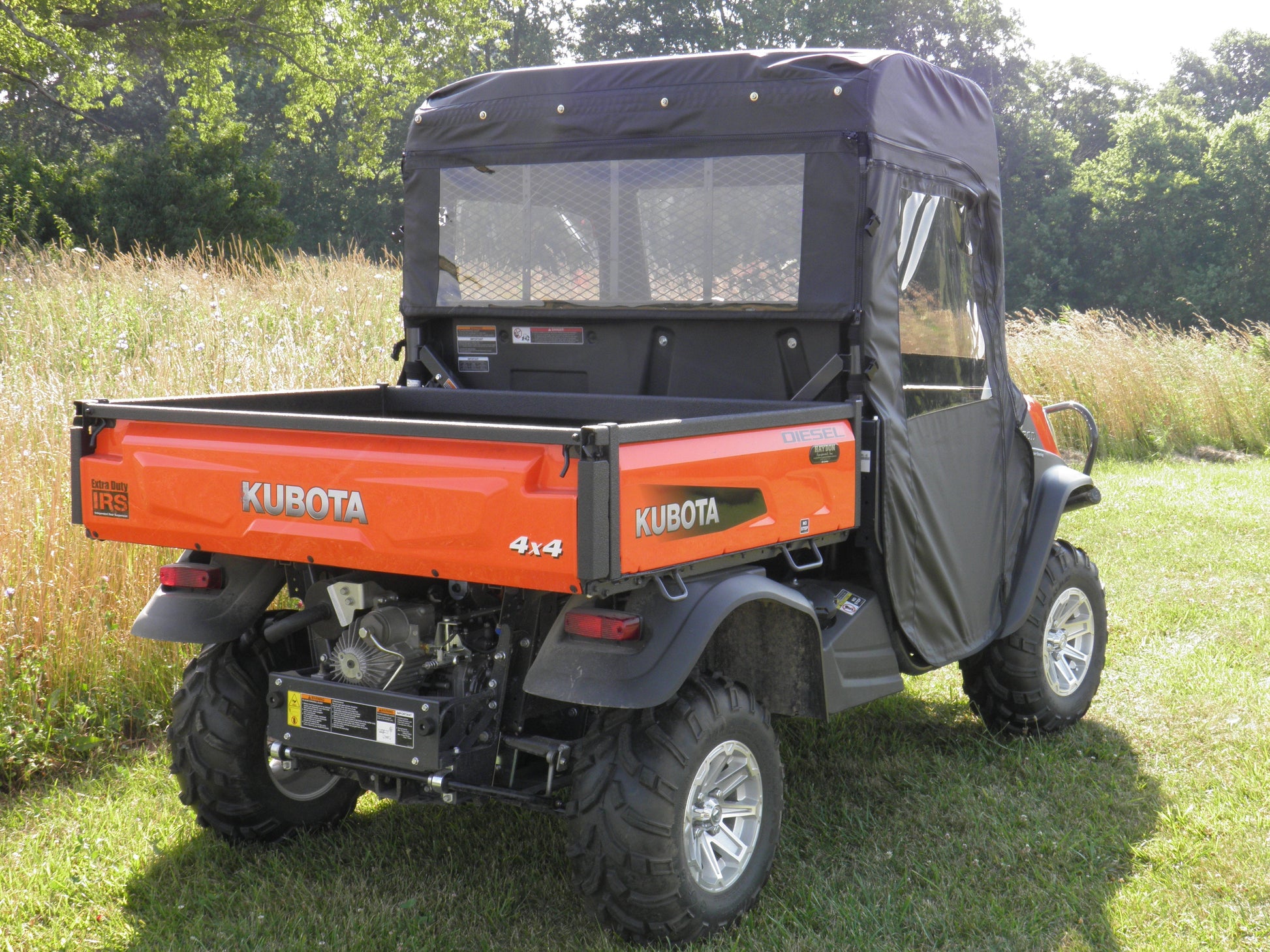 Kubota RTV XG850 (Sidekick) - Full Cab Enclosure for Hard Windshield (Full Doors) - 3 Star UTV