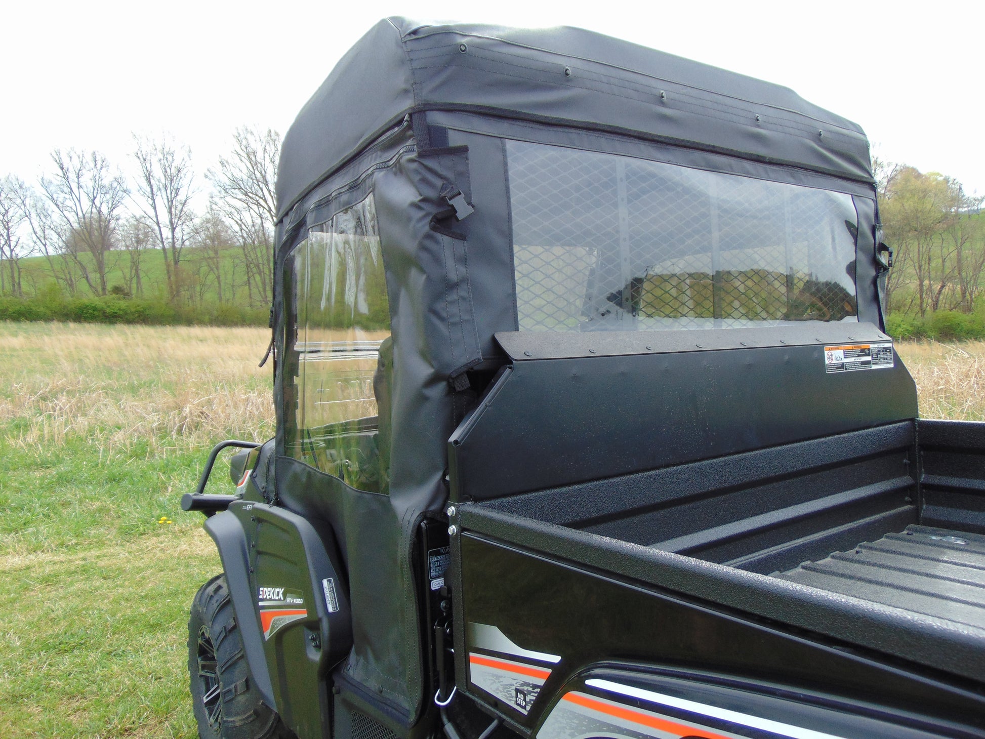 Kubota RTV-XG850 (Sidekick) - Full Cab for Hard Windshield - 3 Star UTV