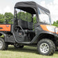 Kubota RTV-XG850 (Sidekick) Vinyl Windshield-Top Combo - 3 Star UTV