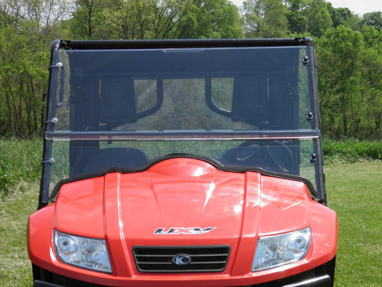 KYMCO 500 2-Pc Vented Windshield - 3 Star UTV