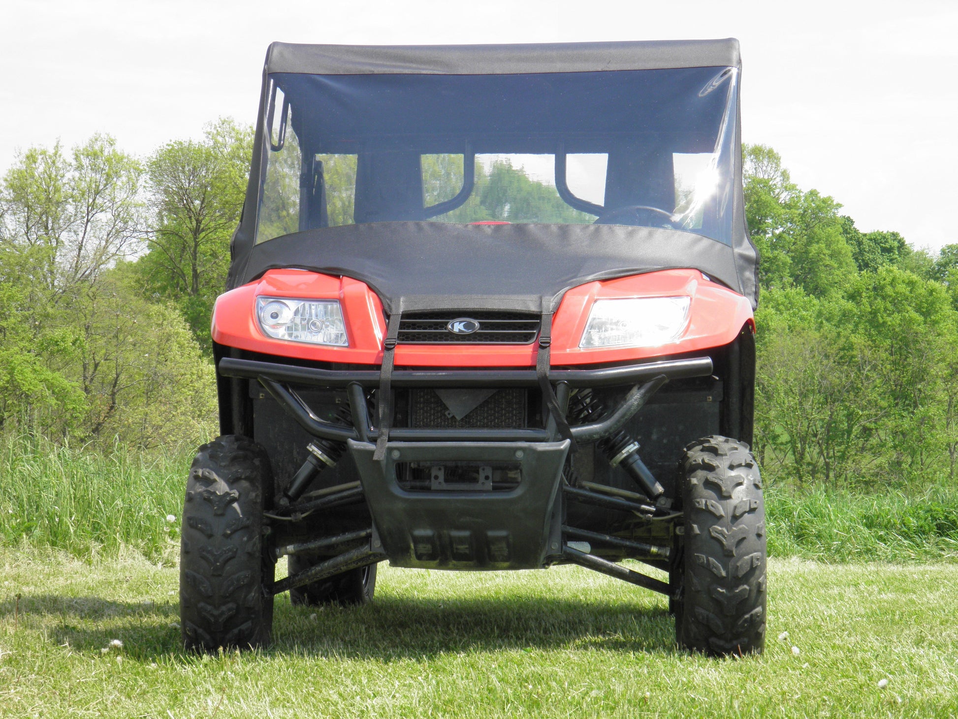 Kymco 500 - Vinyl Windshield/Top Combo - 3 Star UTV