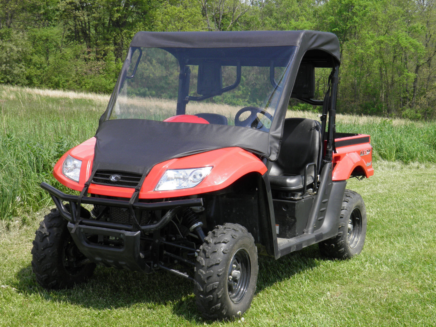 Kymco 500 - Vinyl Windshield/Top Combo - 3 Star UTV