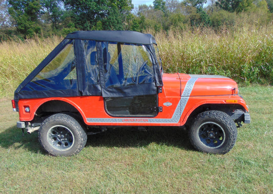 Mahindra Roxor (2022+) - Full Cab Enclosure for Hard Windshield (Half Doors) - 3 Star UTV