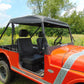 Mahindra Roxor - Full Cab Enclosure for Hard Windshield (Half Doors) - 3 Star UTV