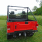 Mahindra Roxor - Lexan Back Panel w- Clamp and Vent Options - 3 Star UTV