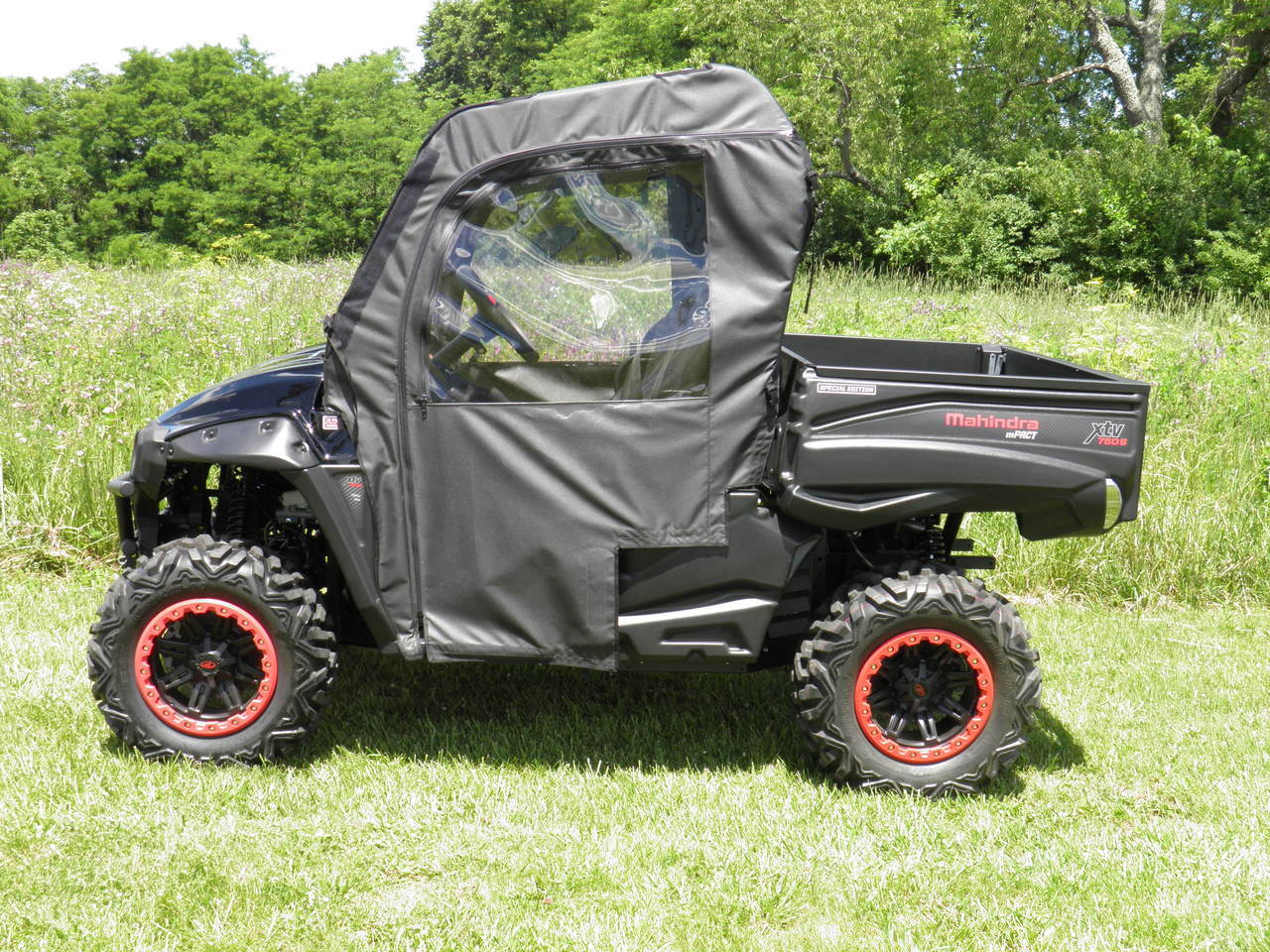 Mahindra UTV Soft Doors with Optional Zip Windows - 3 Star UTV